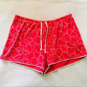 Old Navy heart print shorts